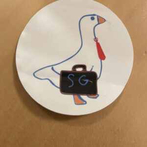 Business Goose Sticker